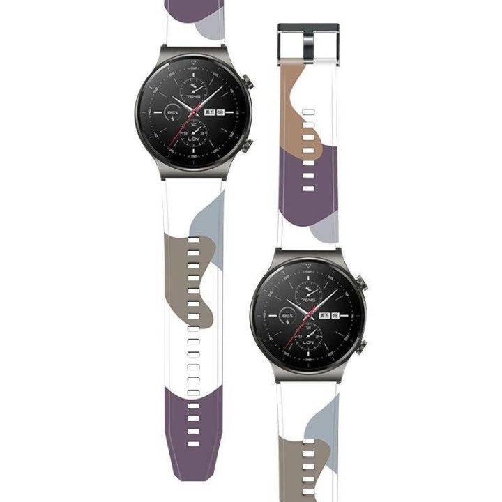 Dirželis Moro juosta Huawei Watch GT2 Pro silikoninis dirželis Camo laikrodžio apyrankė (10)