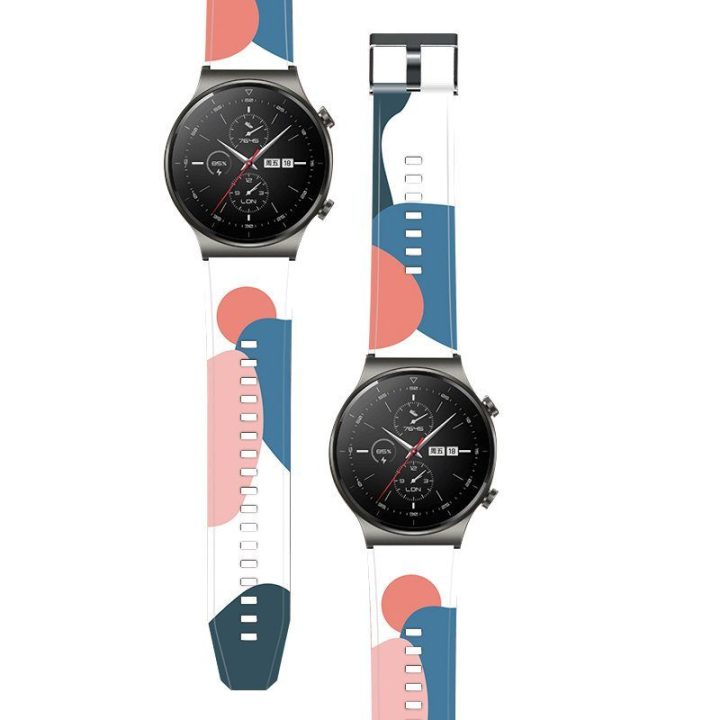 Dirželis Moro juosta Huawei Watch GT2 Pro silikoninis dirželis Camo laikrodžio apyrankė (11)