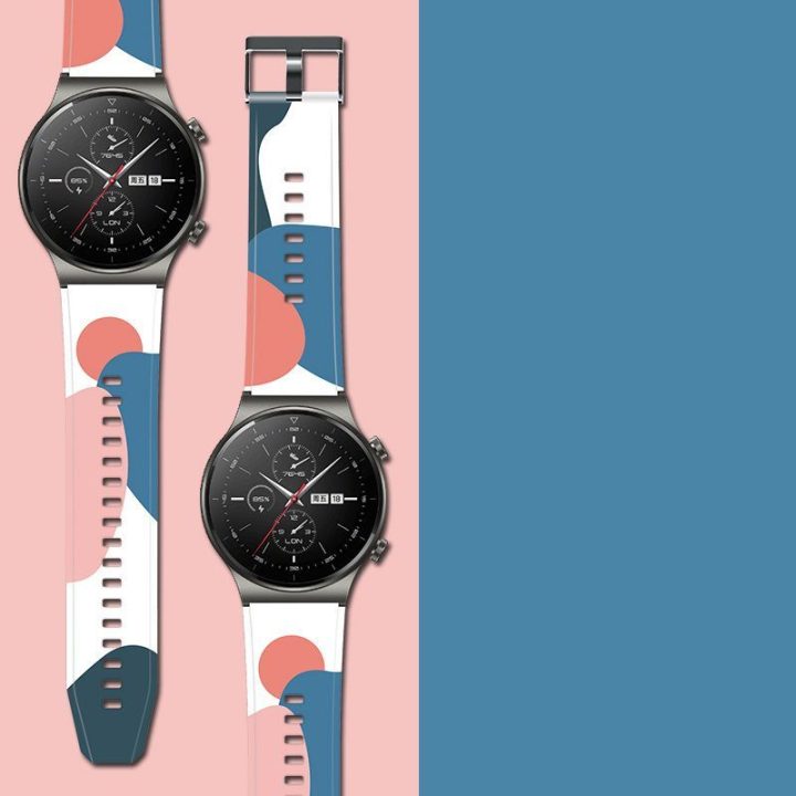 Dirželis Moro juosta Huawei Watch GT2 Pro silikoninis dirželis Camo laikrodžio apyrankė (11)