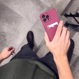 Kortelės šarvų dėklas dėklas dangtelis Samsung Galaxy A22 4G kortelių piniginė silikoninis šarvų dangtelis oro krepšys Navy Blue