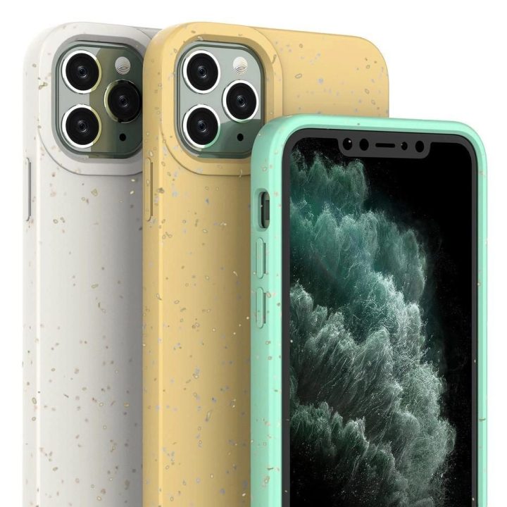 Eco Case dėklas iPhone 11 Pro silikoninis dangtelis Telefono korpusas Mint