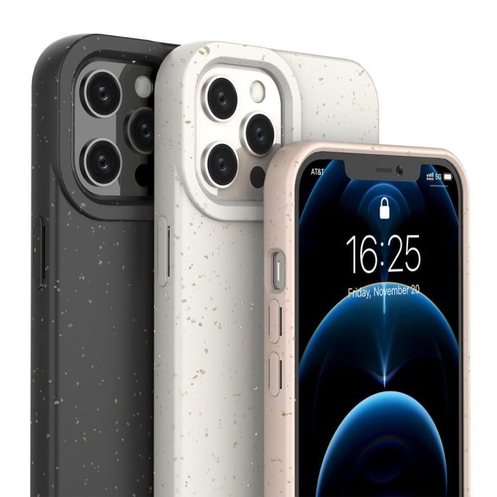 Eco Case dėklas iPhone 12 Pro silikoninis dangtelis Telefono korpusas Mint