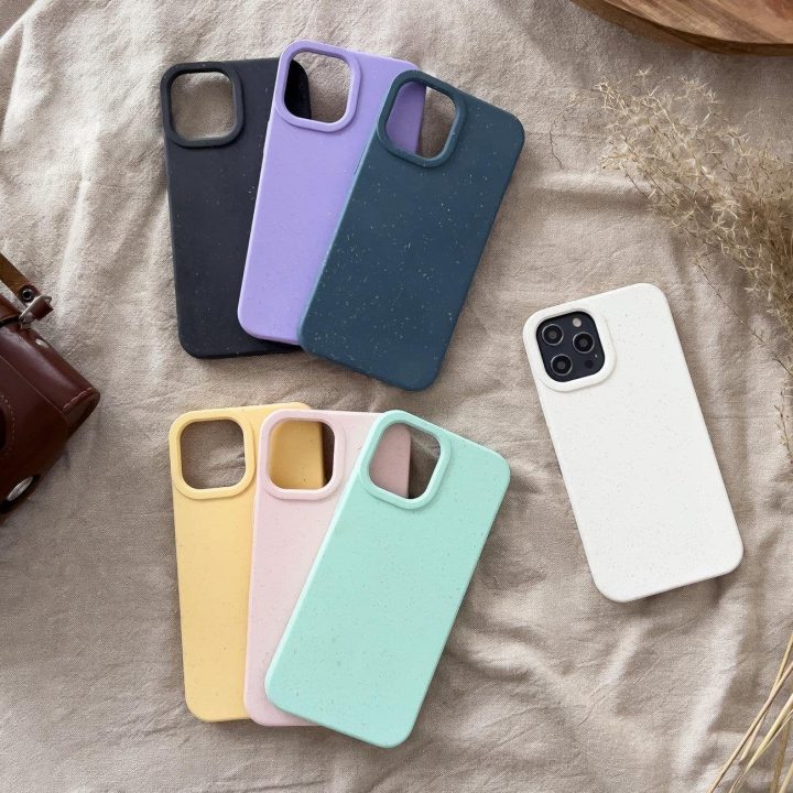 Eco Case dėklas iPhone 12 Pro silikoninis dangtelis Telefono korpusas Mint