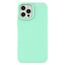 Eco Case dėklas iPhone 12 Pro Max silikoninis dangtelis Telefono korpusas Mint