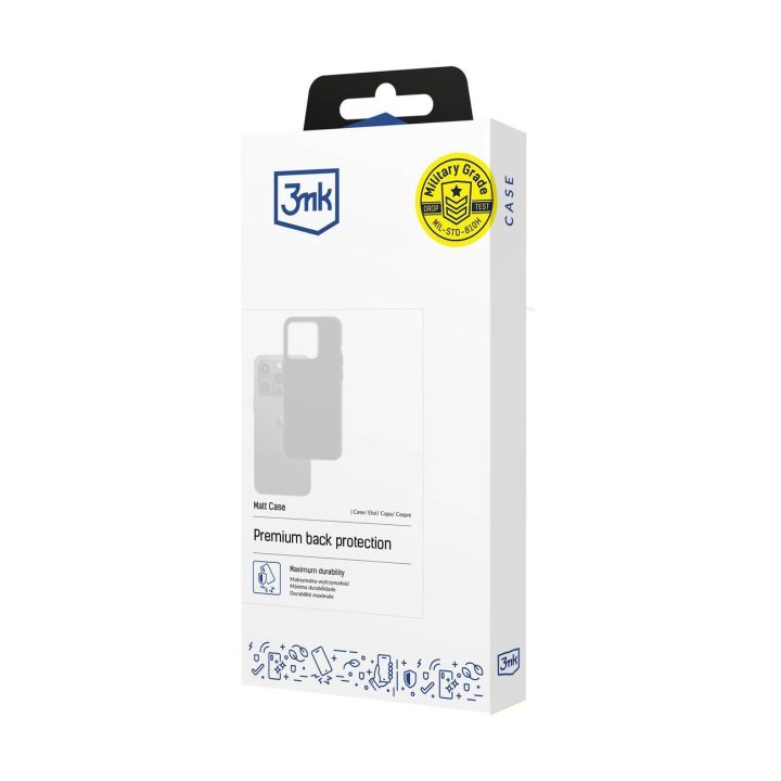 Apple iPhone 11 - matinis dėklas, juodas