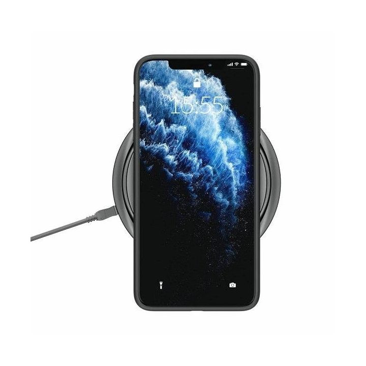 Apple iPhone 11 - matinis dėklas, juodas