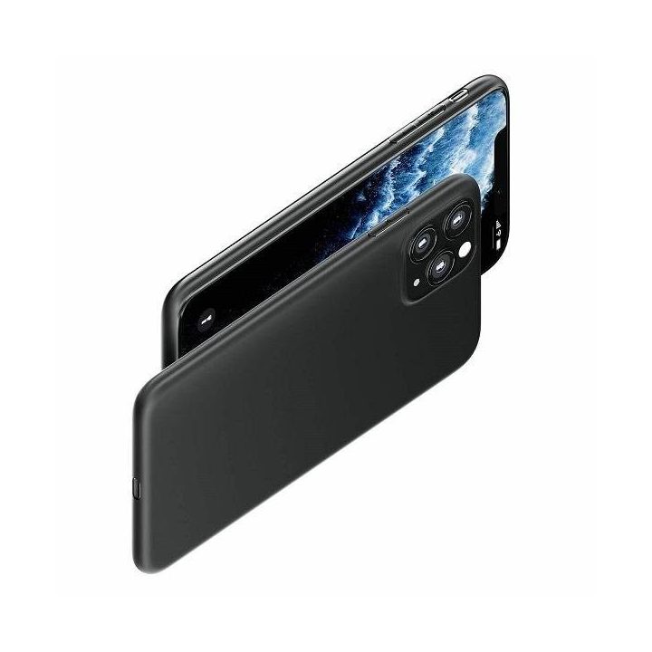 Apple iPhone 11 - matinis dėklas, juodas