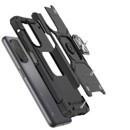 Ring Armor tvirtas hibridinis dėklas su magnetiniu laikikliu Mi Poco M4 Pro 5G / Redmi Note 11 5G (Kinija) / Redmi Note 11T 5G /