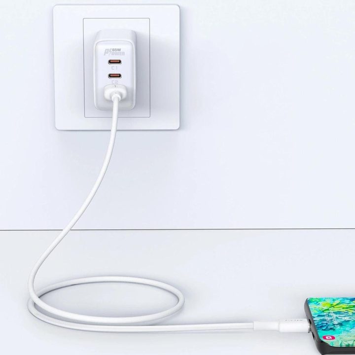 Acefast USB kabelis - C tipo USB 1,2 m, 3A, juodas (C2-04 juodas)