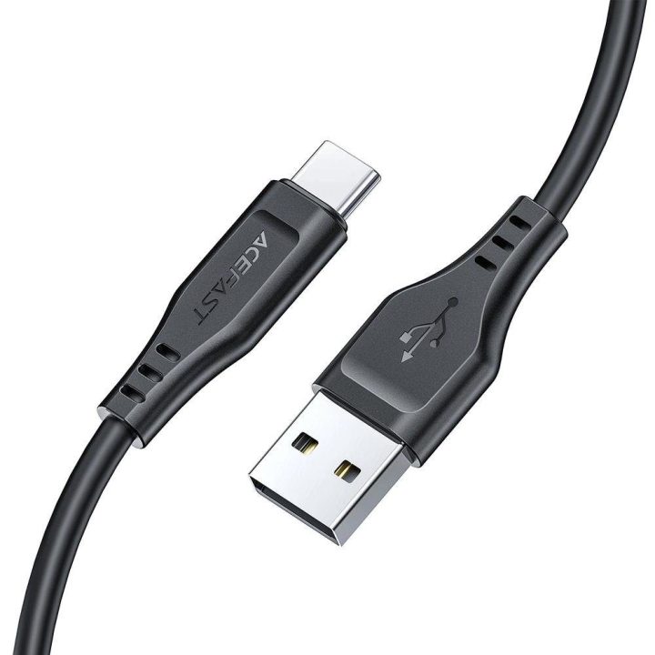Acefast USB kabelis - C tipo USB 1,2 m, 3A, baltas (C3-04 baltas)