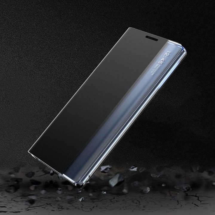 Naujas Sleep Case dėklas su stovo funkcija, skirtas Samsung Galaxy A03s (166.5), rožinės spalvos