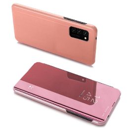 Clear View dėklas Samsung Galaxy A03s (166.5) pink