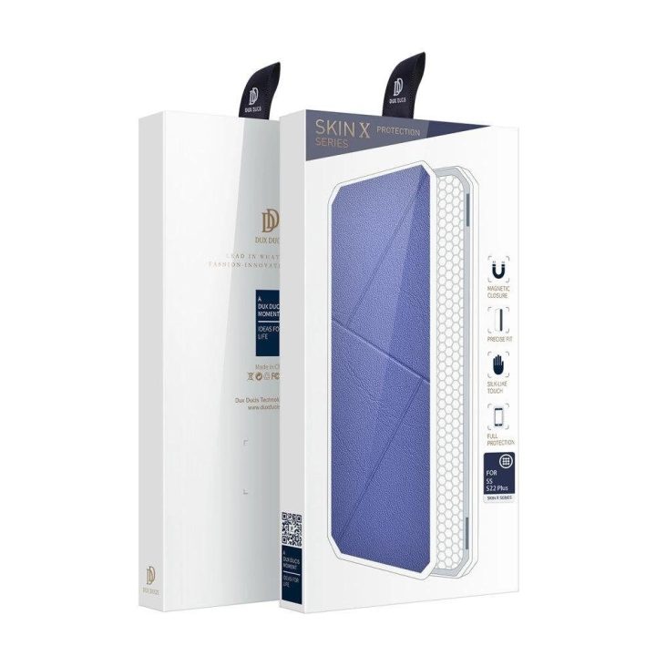 DUX DUCIS Skin X Holster dangtelis Samsung Galaxy S22 + (S22 Plus) , mėlynas