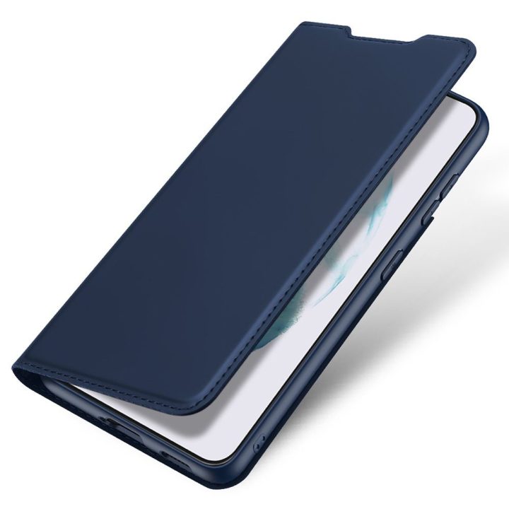 Skin Pro Holster Cover Flip Cover dangtelis, skirtas Samsung Galaxy S22 + (S22 Plus), mėlynas