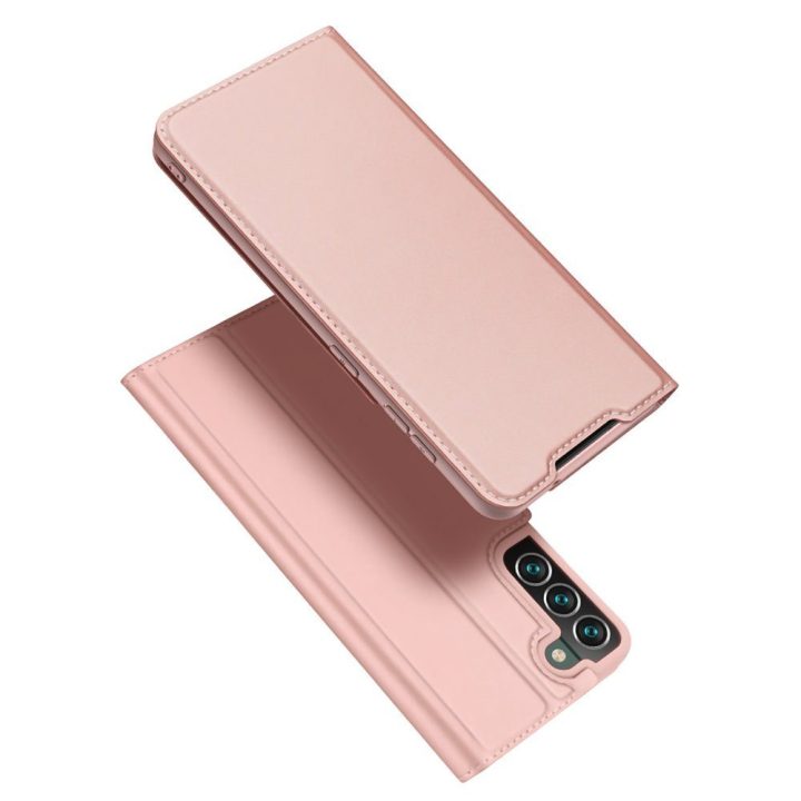 Skin Pro Holster dėklas, skirtas Samsung Galaxy S22 + (S22 Plus), rožinės spalvos