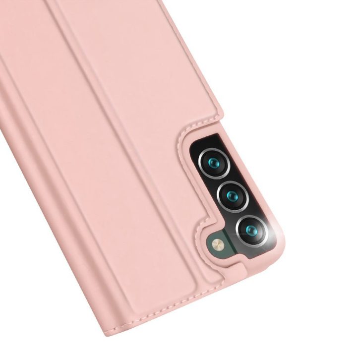 Skin Pro Holster dėklas, skirtas Samsung Galaxy S22 + (S22 Plus), rožinės spalvos