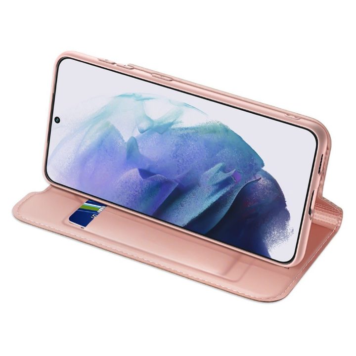 Skin Pro Holster dėklas, skirtas Samsung Galaxy S22 + (S22 Plus), rožinės spalvos