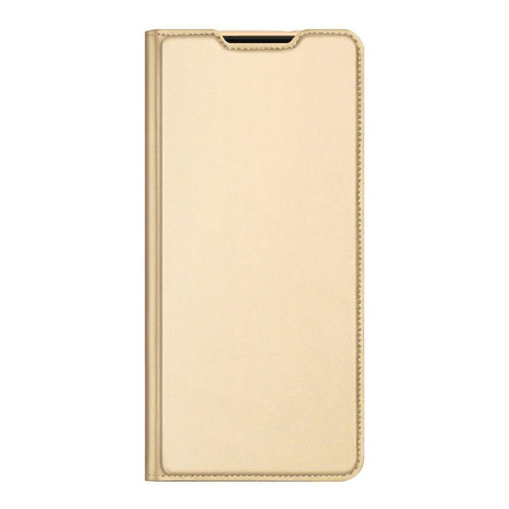 Skin Pro Holster Cover Flip Cover dangtelis, skirtas Samsung Galaxy S22 + (S22 Plus), auksinis