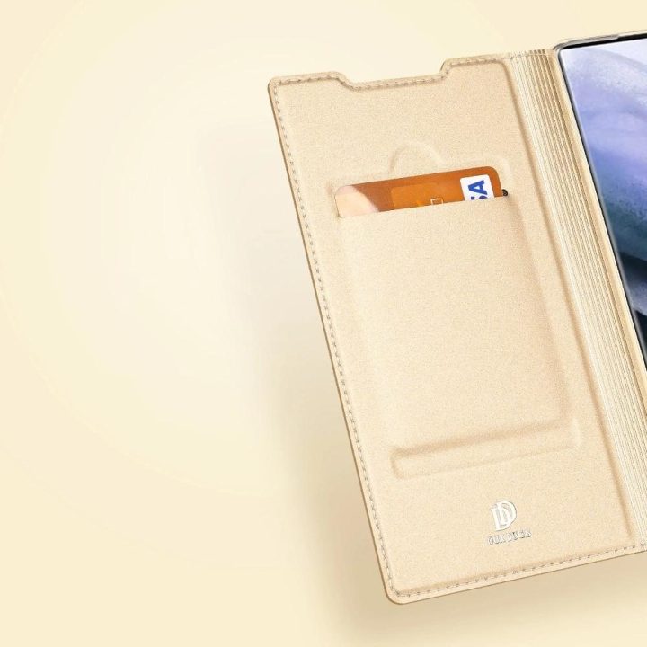 Skin Pro Holster dėklas, skirtas Samsung Galaxy S22 Ultra gold