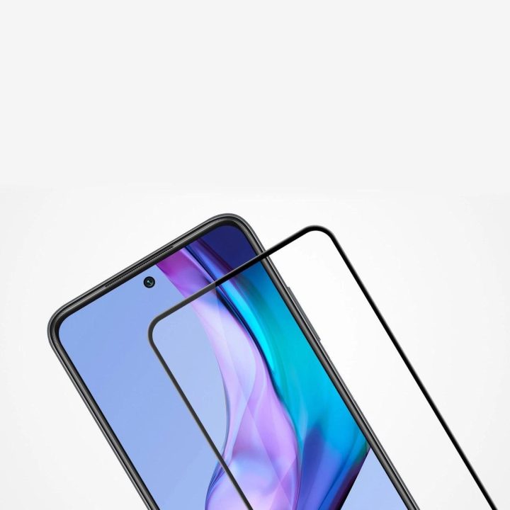 Nillkin CP + PRO itin plonas viso ekrano grūdintas stiklas su 0,2 mm 9H rėmeliu Xiaomi Redmi 10 , juodas
