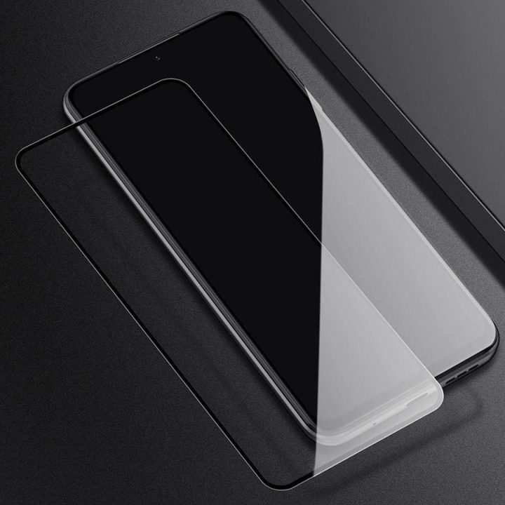Nillkin CP + PRO itin plonas viso ekrano grūdintas stiklas su 0,2 mm 9H rėmeliu Xiaomi Redmi 10 , juodas
