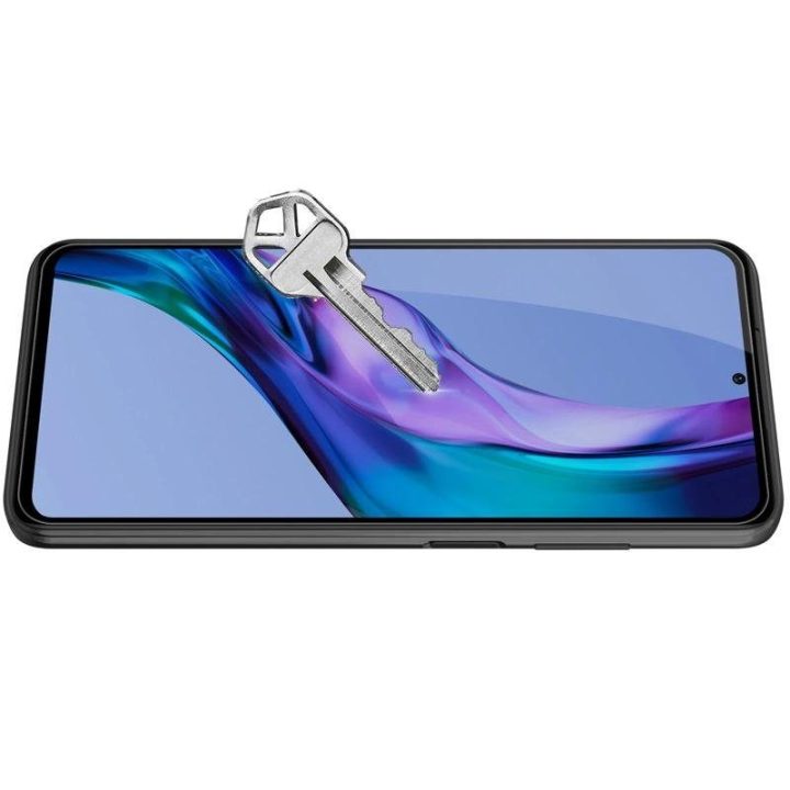 Nillkin CP + PRO itin plonas viso ekrano grūdintas stiklas su 0,2 mm 9H rėmeliu Xiaomi Redmi 10 , juodas