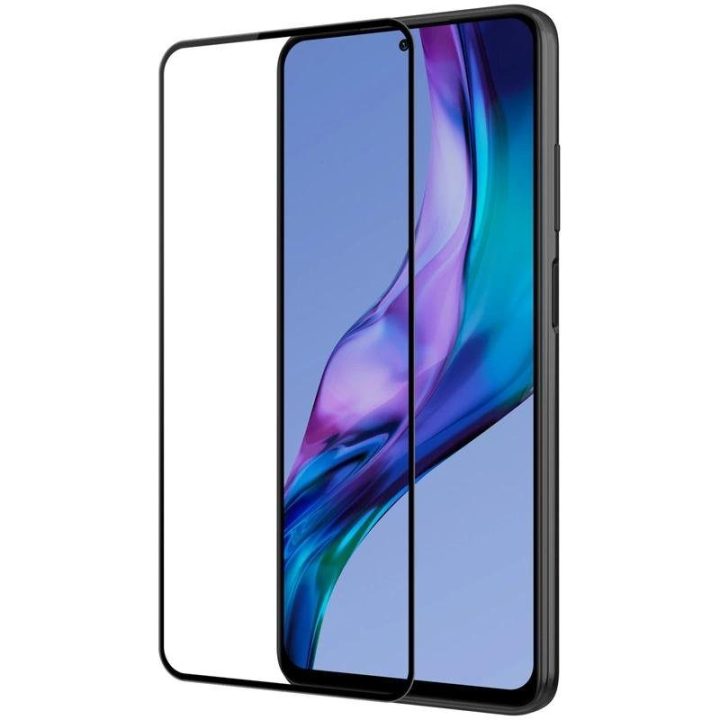 Nillkin CP + PRO itin plonas viso ekrano grūdintas stiklas su 0,2 mm 9H rėmeliu Xiaomi Redmi 10 , juodas