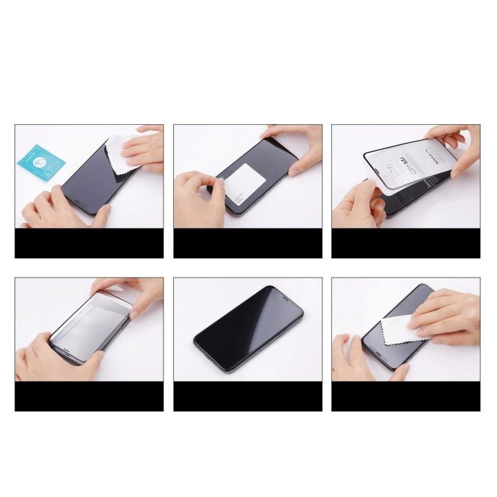 Nillkin CP + PRO itin plonas viso ekrano grūdintas stiklas su 0,2 mm 9H rėmeliu Xiaomi Redmi 10 , juodas