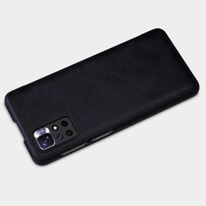 Nillkin Qin dėklas, skirtas Xiaomi Redmi Note 11T 5G / Note 11S 5G / Note 11 5G (Kinija) / Poco M4 Pro 5G fotoaparato apsauginis