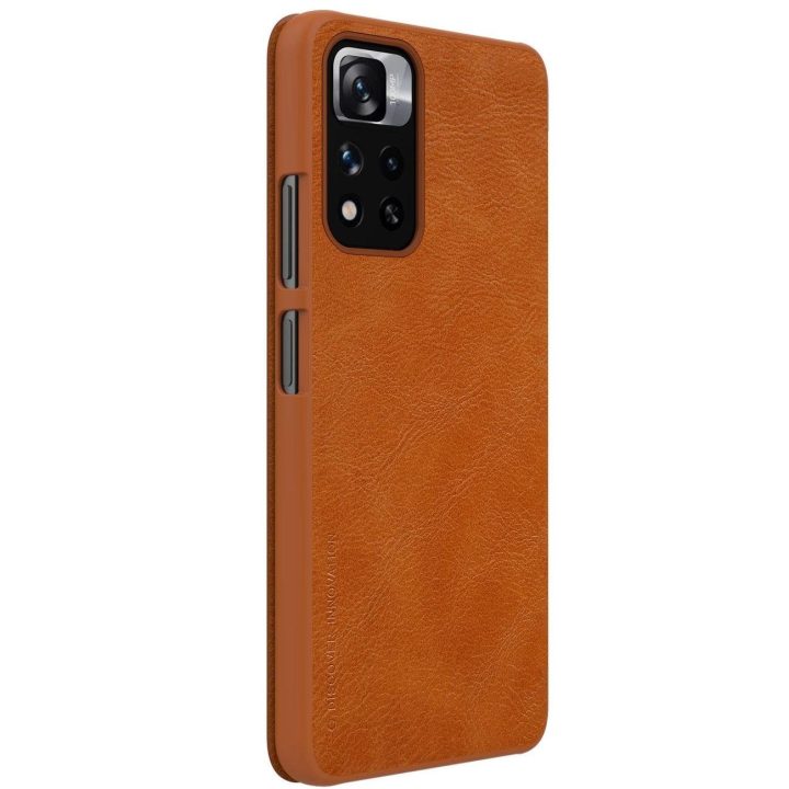 Nillkin Qin dėklas dangtelis skirtas Xiaomi Redmi Note 11 Pro+ (Kinija) / Redmi Note 11 Pro (Kinija) / Mi11i HyperCharge Camera