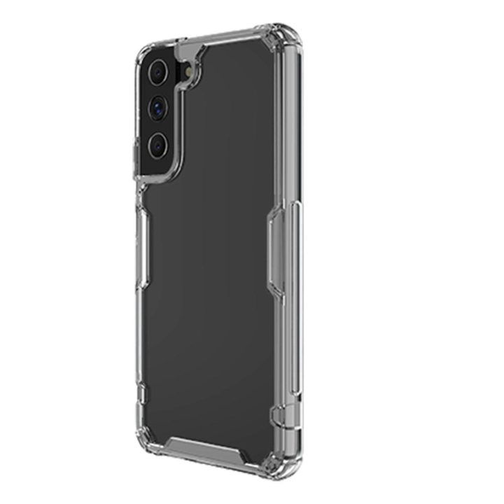 Nillkin Nature Pro dėklas Samsung Galaxy S22+ (S22 Plus), šarvuotas, skaidrus dangtelis