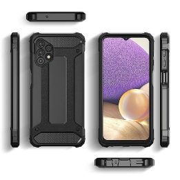 Hybrid Armor Case tvirtas, atsparus dėklas, skirtas Samsung Galaxy A73 , mėlynas