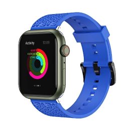 Laikrodžio dirželis Y dirželis, skirtas Apple Watch 7 / SE (41/40 / 38 mm) juosta laikrodžio juosta mėlyna
