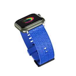 Laikrodžio dirželis Y dirželis, skirtas Apple Watch 7 / SE (45/44 / 42 mm) juosta laikrodžio juosta mėlyna