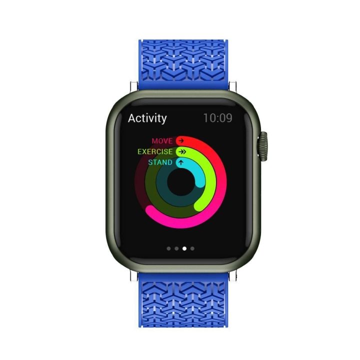 Laikrodžio dirželis Y dirželis, skirtas Apple Watch 7 / SE (45/44 / 42 mm) juosta laikrodžio juosta mėlyna