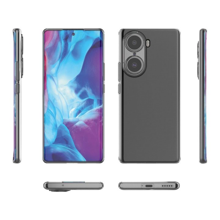 Ultra Clear 0,5 mm Honor 60 Pro gelio dangtelis skaidrus