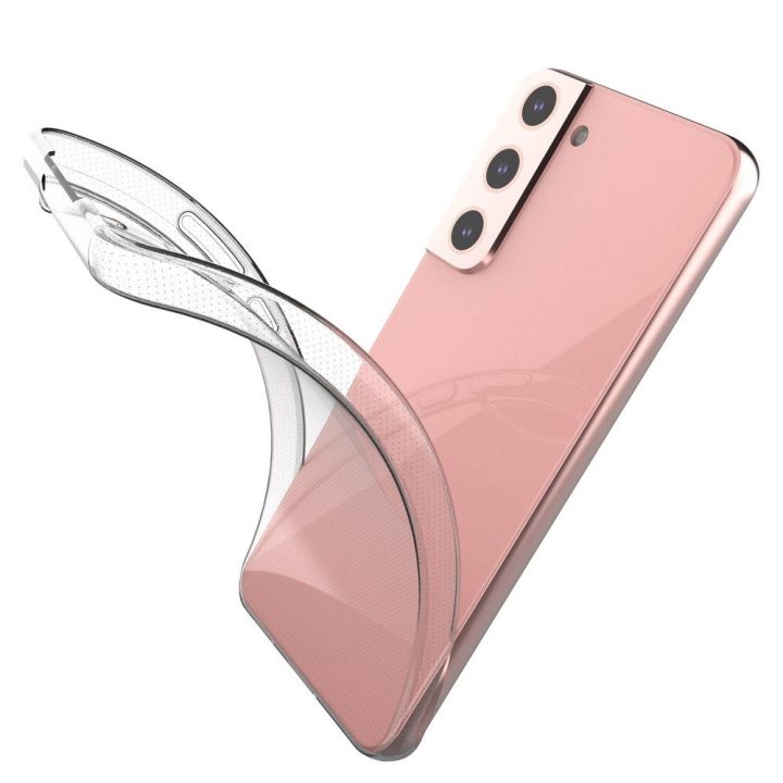 Ultra Clear 0,5 mm Samsung Galaxy S22+ (S22 Plus) gelinis dangtelis skaidrus