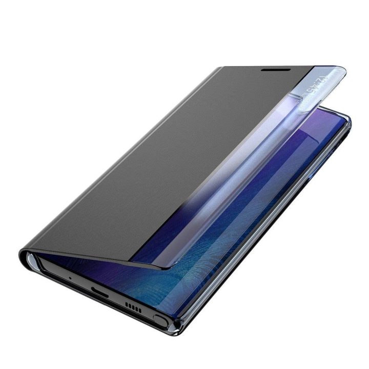 Naujas Sleep Case dėklas su stovo funkcija, skirtas Samsung Galaxy A53 5G , mėlynas