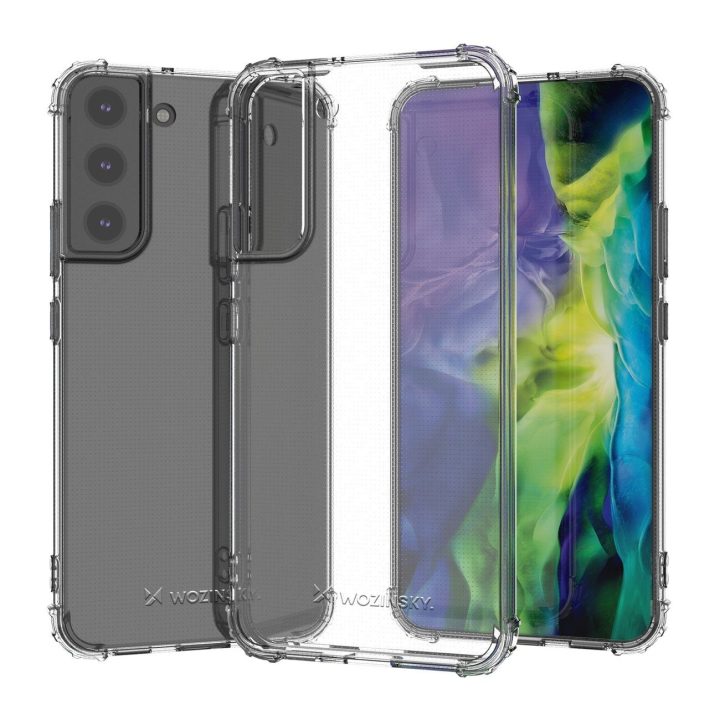 Samsung Galaxy S22 + (S22 Plus) apsauginis šarvuotas dėklas nuo smūgių, skaidrus