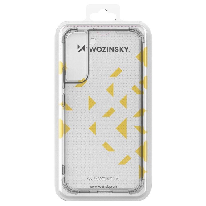 Samsung Galaxy S22 + (S22 Plus) apsauginis šarvuotas dėklas nuo smūgių, skaidrus