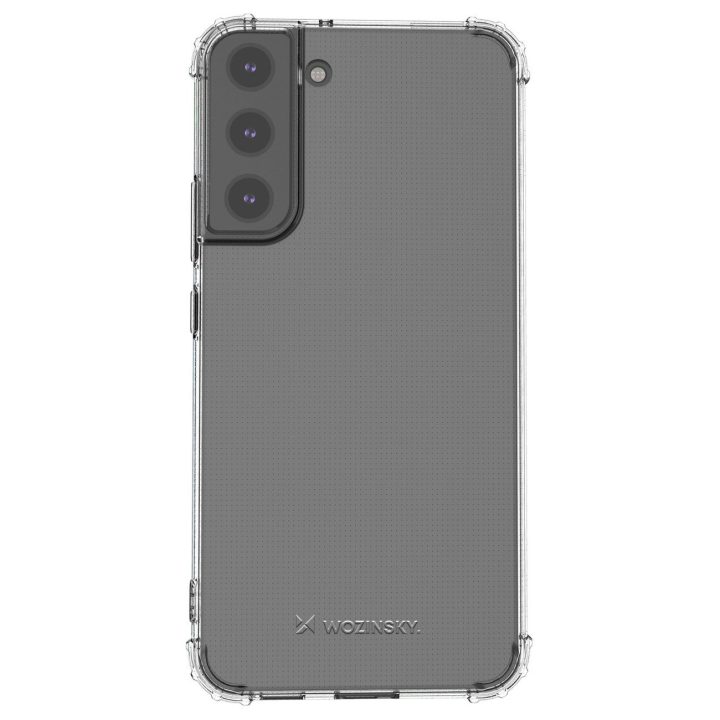 Samsung Galaxy S22 + (S22 Plus) apsauginis šarvuotas dėklas nuo smūgių, skaidrus