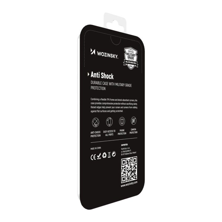 Šarvuotas dėklas nuo smūgių, skirtas Xiaomi Redmi 10 transparent
