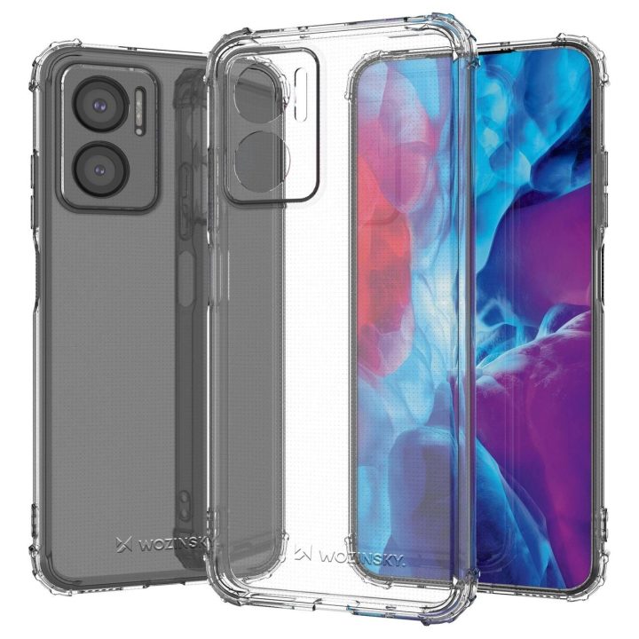 Šarvuotas dėklas nuo smūgių, skirtas Xiaomi Redmi 10 transparent