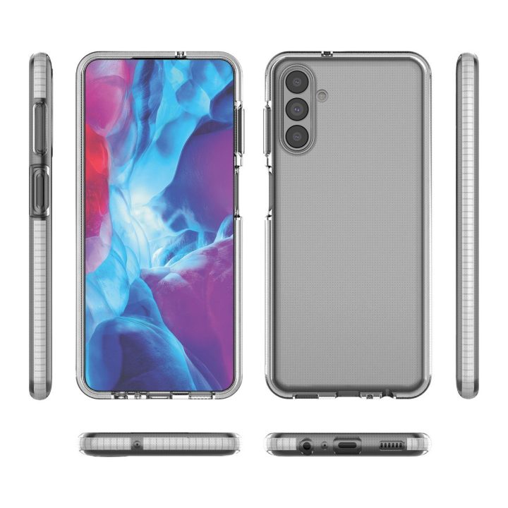 Samsung Galaxy A13 5G pavasarinis korpuso dangtelis Gelinis dangtelis su spalvotu rėmeliu, skirtas Samsung Galaxy A13 5G , švies