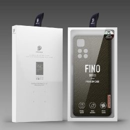 Fino dėklo dangtelis, padengtas nailono medžiaga Poco M4 Pro 5G green