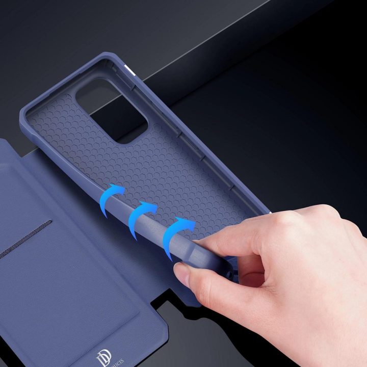 Skin X Holster dėklas, skirtas Samsung Galaxy A73 , mėlynas