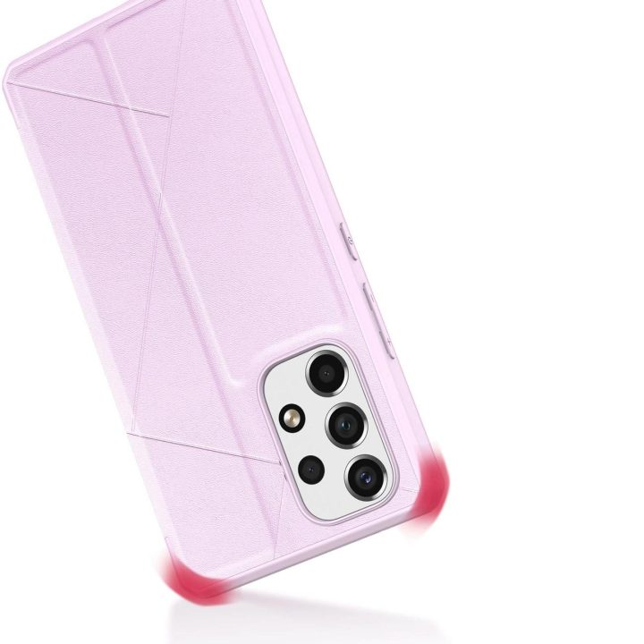 Skin X Holster dėklas, skirtas Samsung Galaxy A73 , rožinės spalvos