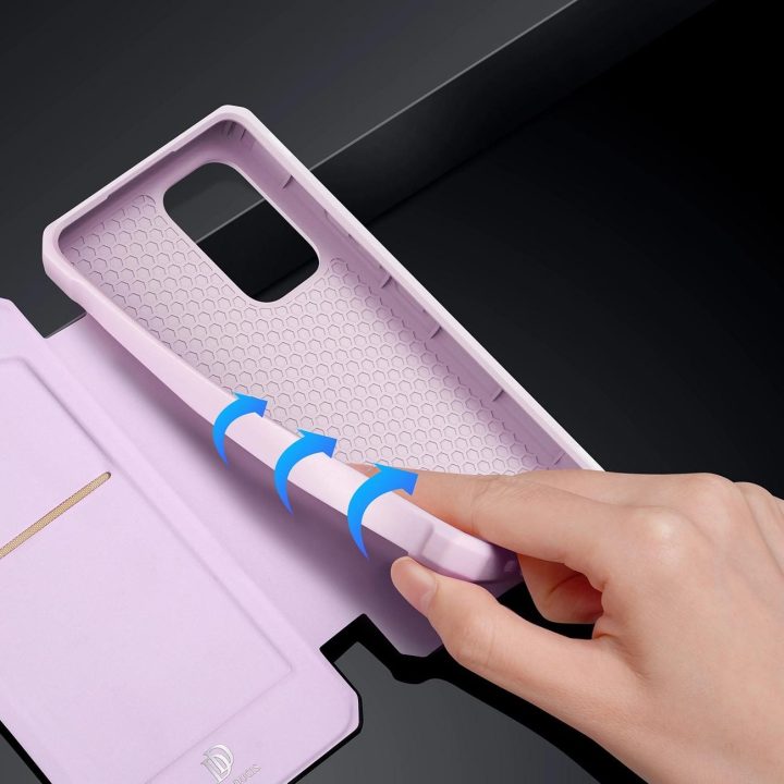 Skin X Holster dėklas, skirtas Samsung Galaxy A73 , rožinės spalvos