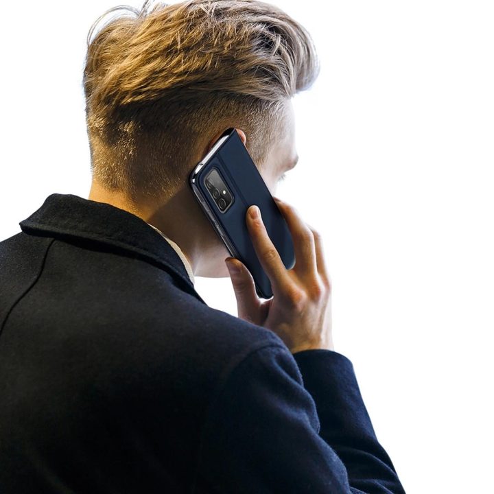 Skin Pro Holster dėklas, skirtas Samsung Galaxy A73 , mėlynas