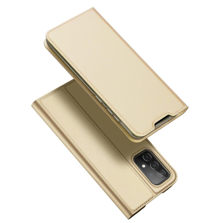 Skin Pro Holster Cover Flip Cover dangtelis, skirtas Samsung Galaxy A73 , auksinis